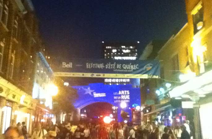 Picture of Quebec's Summer Festival