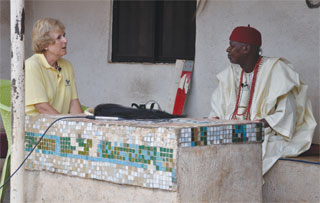 S. Elizabeth Bird with Obi Esonanjo Awolo