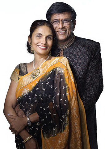 Drs. Kiran C. and Pallavi Patel