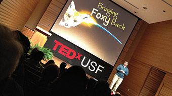 USF professor Dr. Randy Borum speaks at TEDxUSF.